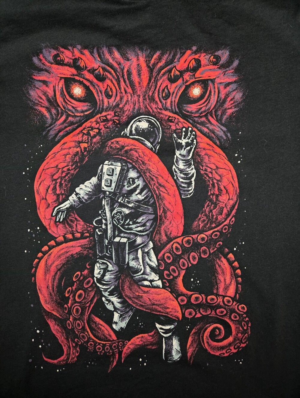 Into The AM Astronaut Octopus Graphic Tee